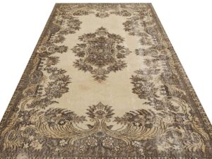 Eşsiz Güzelliğe Sahip Vintage El Yapımı  Halı 173 x 275 cm 9105