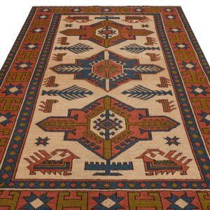 Eşsiz Anadolu Vintage Eskitme El Yapımı  Halı 180 x 256 cm 9107