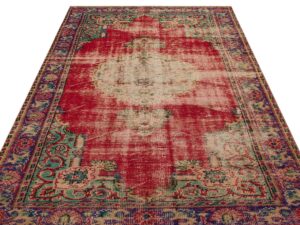 Vintage Eskitme El Yapımı  Halı 169 x 253 cm 9124