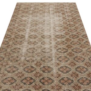 Klasik Modern Vintage Eskitme El Yapımı  Halı 137 x 227 cm 9127