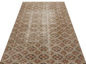 Klasik Modern Vintage Eskitme El Yapımı  Halı 137 x 227 cm 9127