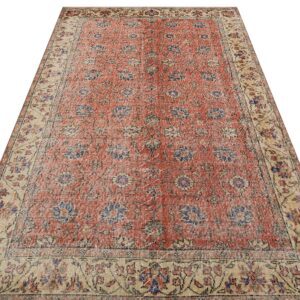 Vintage Eskitme El Yapımı  Halı 148 x 256 cm 9130