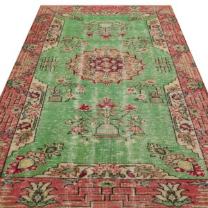 Özel Vintage Eskitme El Yapımı Halı 159 x 250 cm 9134