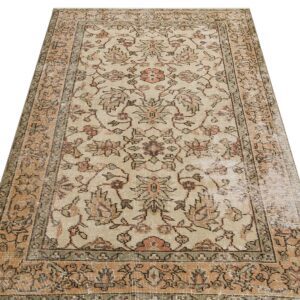 Vintage Eskitme El Yapımı  Halı 112 x 199 cm 9217