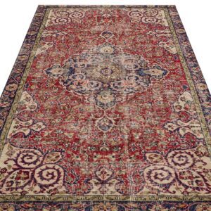 Vintage Eskitme El Yapımı  Halı 148 x 244 cm 9268