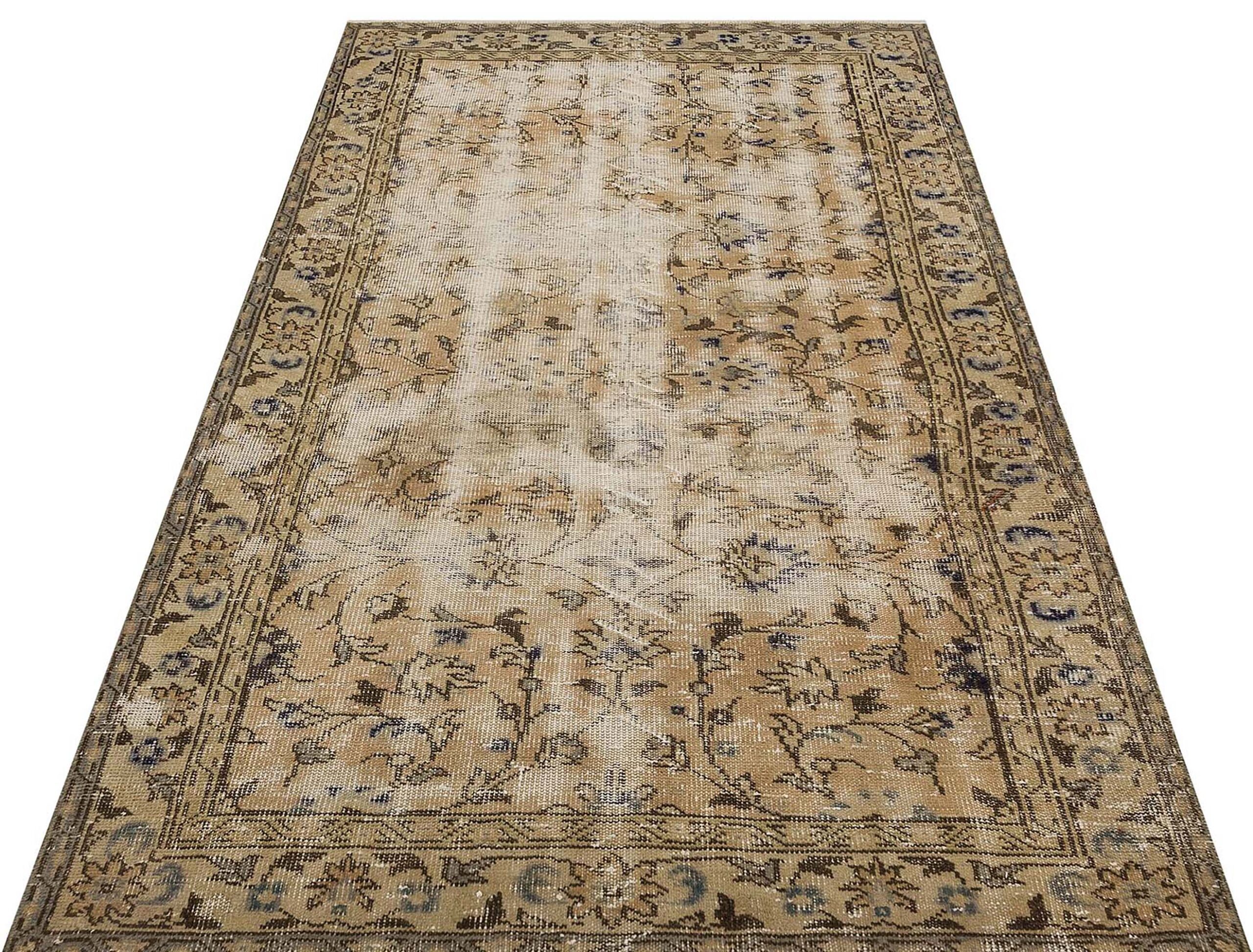 Benzersiz El Yapımı Halı 135 x 226 cm 9281