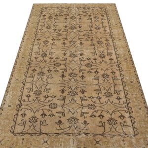 Özel Vintage Eskitme El Dokuma Halı 117 x 216 cm 9291
