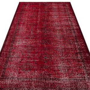 Eşsiz Anadolu Vintage Eskitme El Dokuma Halı 138 x 237 cm 9323