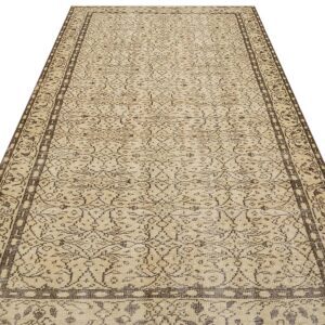 Eşsiz Anadolu Vintage Eskitme El Dokuma Halı 166 x 277 cm 9336