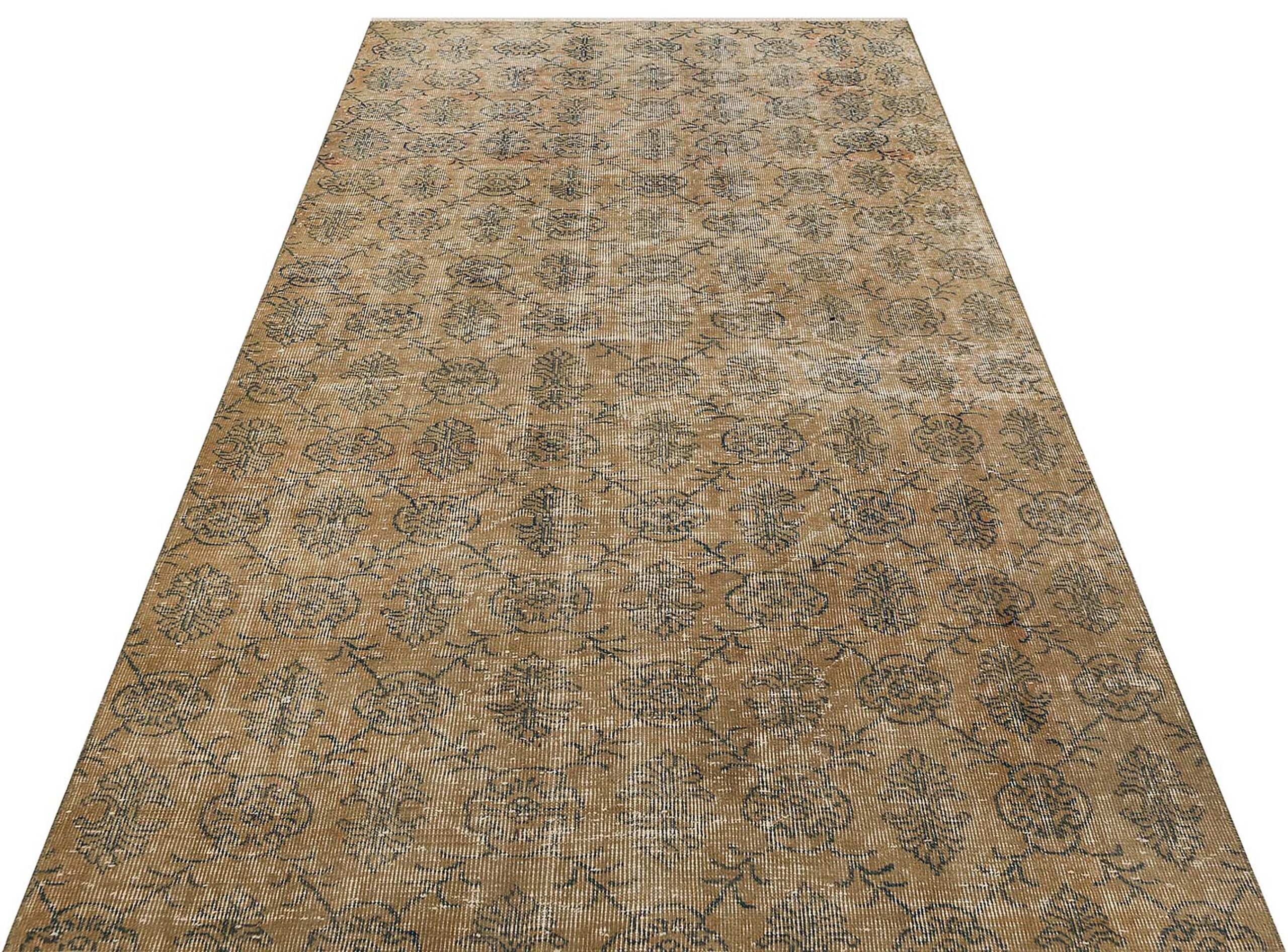 Vintage Klasik Modern El Dokuma Halı 150 x 253 cm 9339