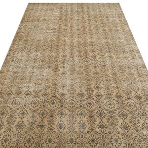 Özel Vintage El Dokuma Eskitme Halı160 x 260 cm 9340