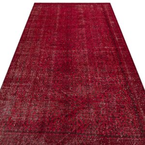 Özel Vintage Eskitme El Dokuma Halı 149 x 271 cm 9414