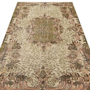 Vintage Eskitme El Dokuma Halı 140 x 238 cm 9437