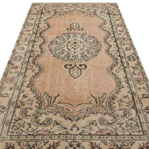 Gerçek El Dokuma Eskitme Vintage Halı 159 x 277 cm 9448