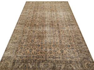 Klasik Modern Vintage Eskitme El Dokuma Halı 163 x 263 cm 9457