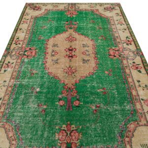 Klasik Modern Vintage Eskitme El Dokuma Halı  170 x 284 cm 9483
