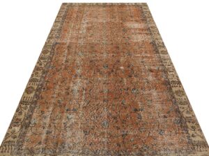 Klasik Modern Vintage Eskitme El Dokuma Halı 160 x 280 cm 9493