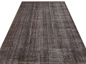 Gerçek El Dokuma Eskitme Vintage Halı 167 x 260 cm 9496