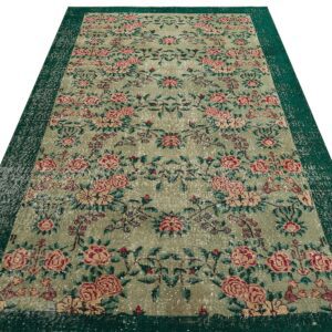 Eşsiz Anadolu Vintage Eskitme El Dokuma Halı 158 x 249 cm 9519