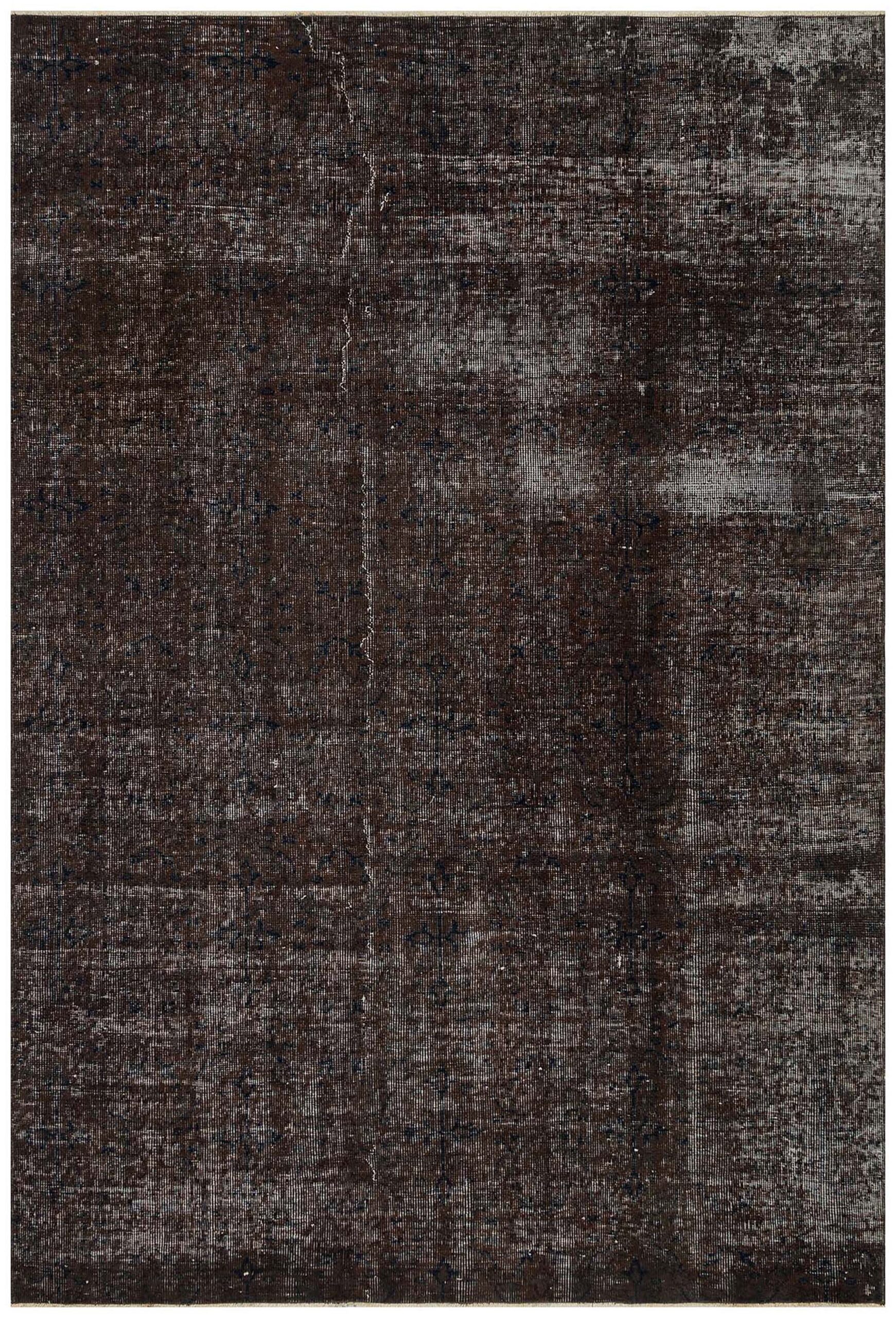 Klasik Modern Vintage Eskitme El Dokuma Halı 160 x 239 cm 9537 - Görsel 2