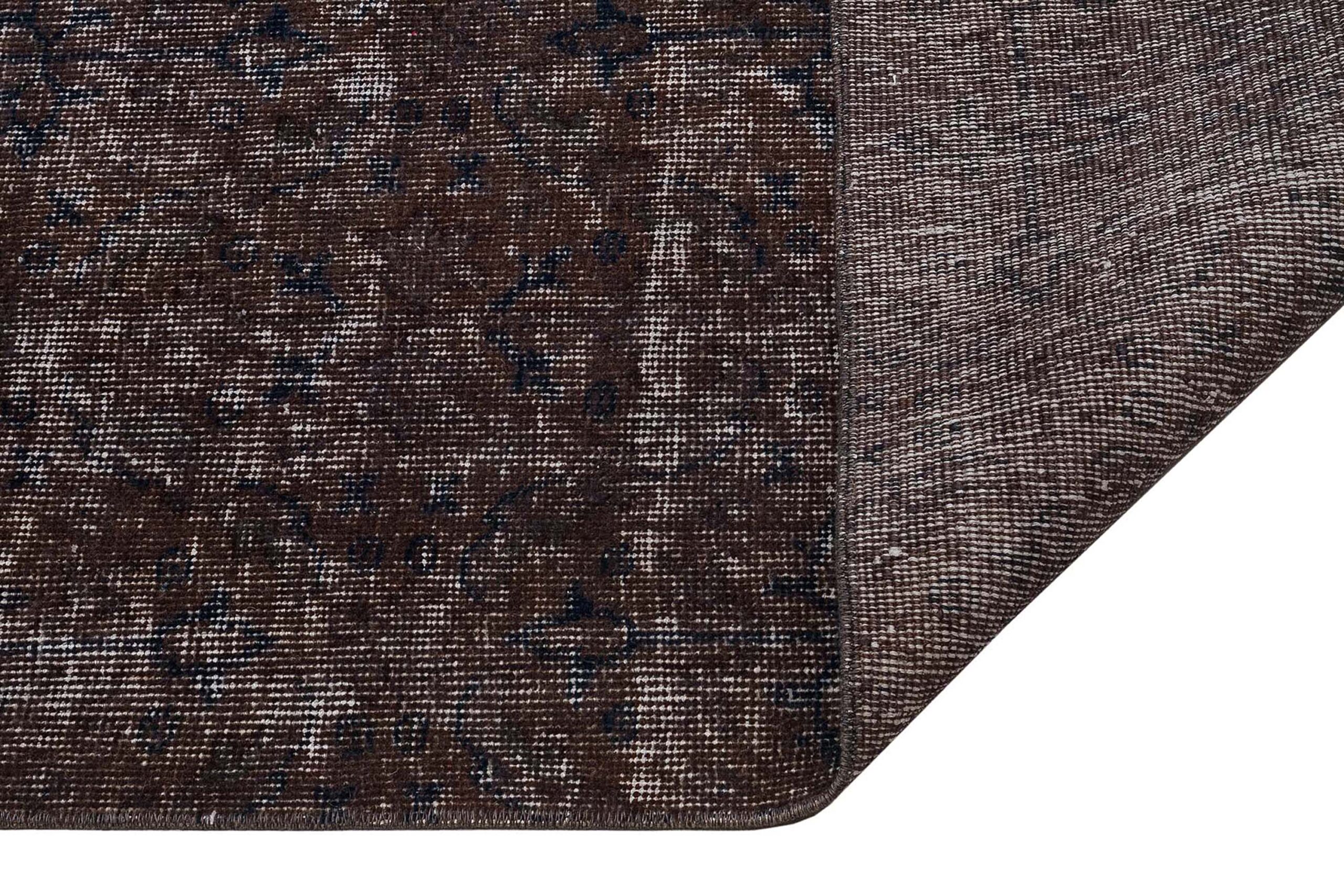 Klasik Modern Vintage Eskitme El Dokuma Halı 160 x 239 cm 9537 - Görsel 4