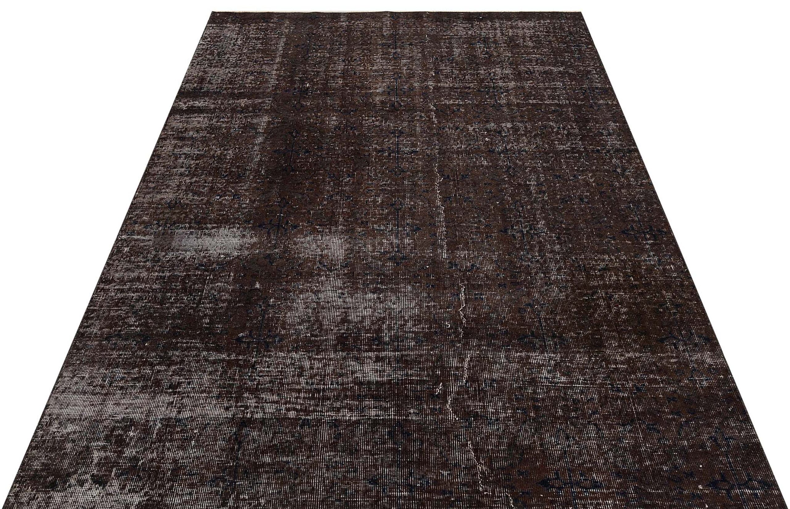 Klasik Modern Vintage Eskitme El Dokuma Halı 160 x 239 cm 9537