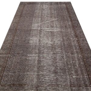 Klasik Modern Vintage Eskitme El Dokuma Halı 160 x 281 cm 9541