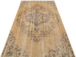 Klasik Modern Vintage Eskitme El Dokuma Halı  142 x 257 cm 9558