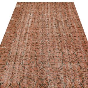 Eşsiz Renk ve Desenlerde Anadolu Vintage Eskitme El Dokuma Halı 135x230cm 9625