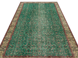 Eşsiz Renk ve Desenlerde Anadolu Vintage Eskitme El Dokuma Halı 161x269cm 9643