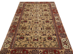 Eşsiz Renk ve Desenlerde Anadolu Vintage Eskitme El Dokuma Halı 136x226cm 9645