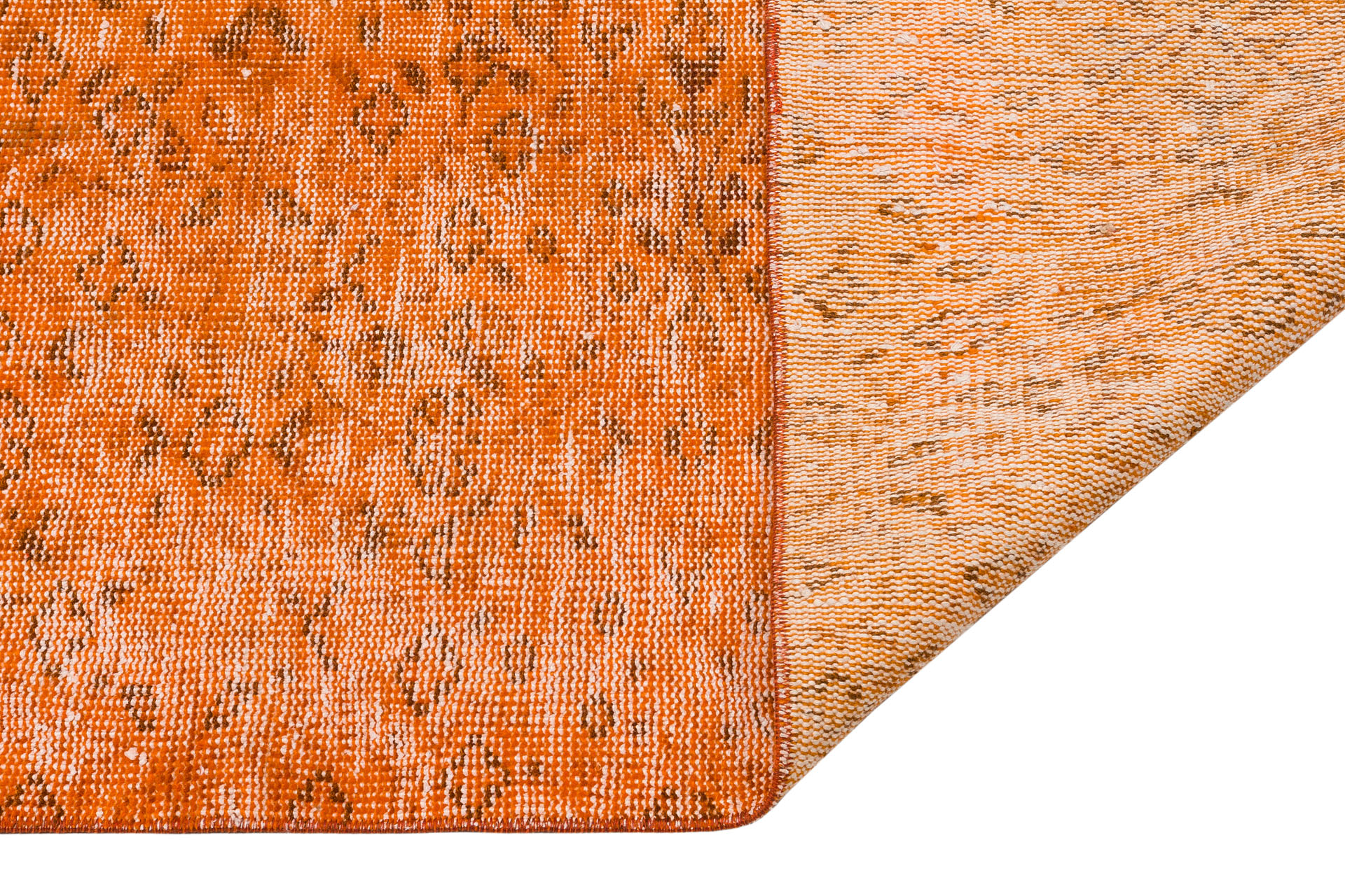 Eşsiz Renk ve Desenlerde Anadolu Vintage Eskitme El Dokuma Halı 144x226cm 9647 - Görsel 3