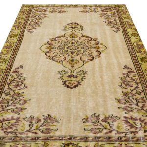 Eşsiz Renk ve Desenlerde Anadolu Vintage Eskitme El Dokuma Halı 161x237cm 9657