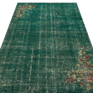 Eşsiz Renk ve Desenlerde Anadolu Vintage Eskitme El Dokuma Halı 133x230cm 9659