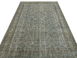 Eşsiz Renk ve Desenlerde Anadolu Vintage Eskitme El Dokuma Halı 167x262cm 9662