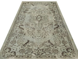 Yün Eskitme El Yapımı Halısı   161x281 cm 9669