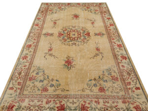 El Dokuması Vintage Anadolu Halısı 159x277cm 9715