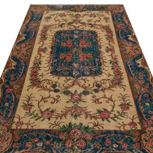 El Dokuması Vintage Anadolu Halısı 144x245cm 9748