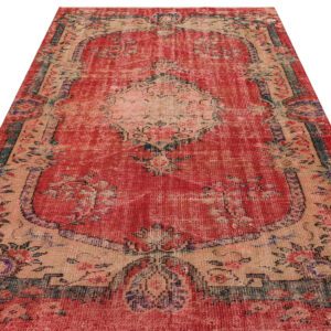 El Dokuması Vintage Anadolu Halısı 167x259cm 9750