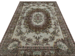 El Dokuması Vintage Anadolu Halısı 166x262cm 9767