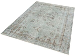 Vintage Eskitme El Dokuma Halı 179 x 245 cm F1239