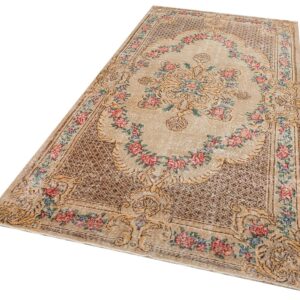 Eskitme EL Dokuma Vintage Halı 155 x 290 cm F1266