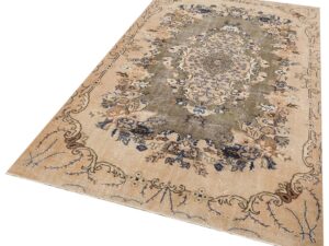 Eşsiz Güzelliğe Sahip Vintage El Dokuma Halı 163 x 268 cm F1268