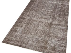 Eşsiz Anadolu Vintage Eskitme El Dokuma Halı 114 x 213 cm F1303