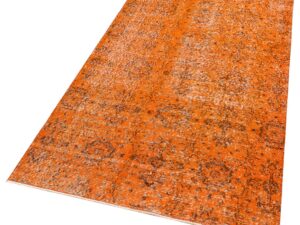 Gerçek El Dokuma Eskitme Halı 117 x 205 cm F1309