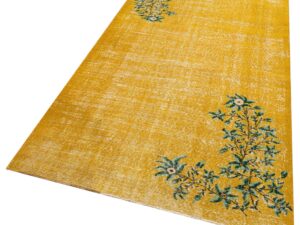 Eşsiz Anadolu Vintage Eskitme El Dokuma Halı 140 x 253 cm F1324