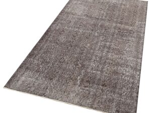 Gerçek El Dokuma Eskitme Vintage Halı 116 x 208 cm F1336