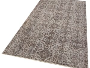 Özel Vintage Eskitme El Dokuma Halı 148 x 246 cm F1360