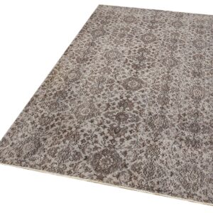 Özel Vintage Eskitme El Dokuma Halı 148 x 246 cm F1360