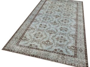 Özel Vintage Eskitme El Dokuma Halı 158 x 280 cm F1367